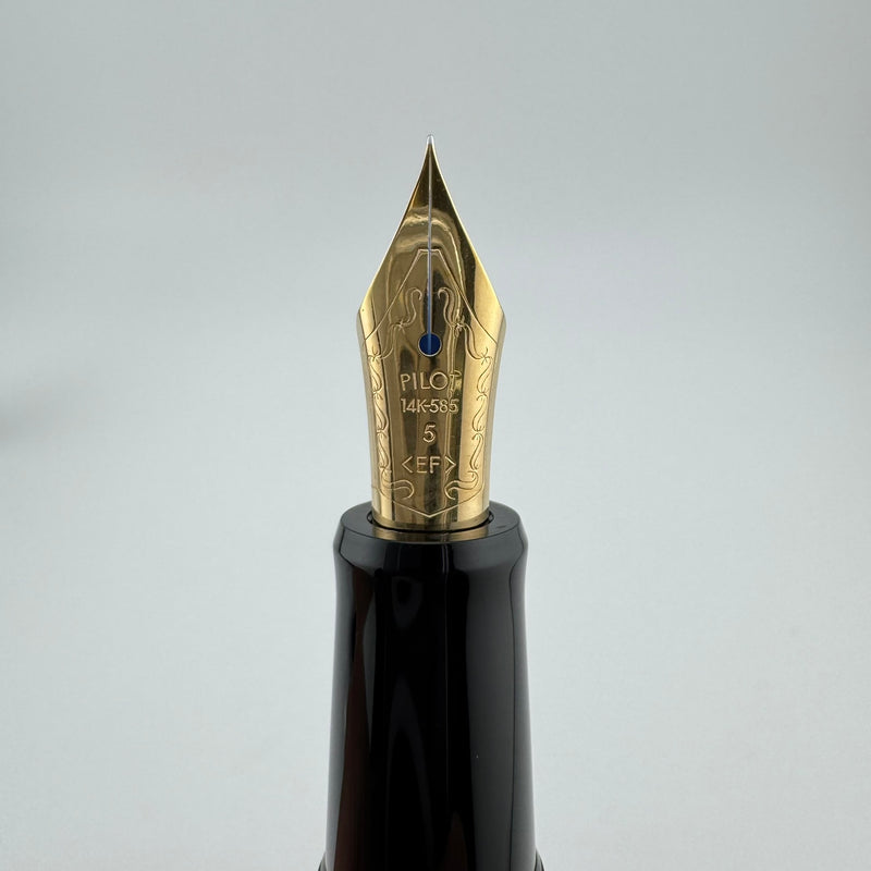 Pilot Custom 67 Black Resin Fountain Pen 14K Gold Extra-Fine Nib