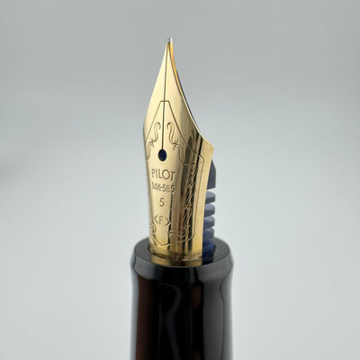 Pilot Custom 67 Black Resin Fountain Pen 14K Gold Fine Nib