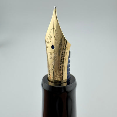 Pilot Custom 67 Black Resin Fountain Pen 14K Gold Medium Nib