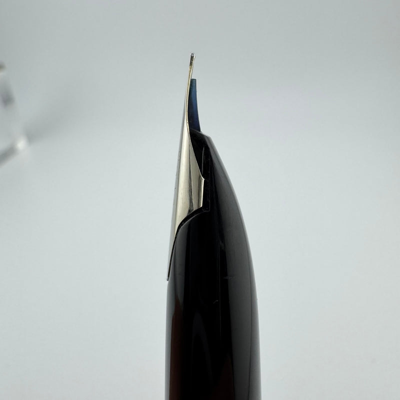 Pilot Custom Engraved Silver Kyomon Heart Sutra Fountain Pen 18K WG Fine Nib