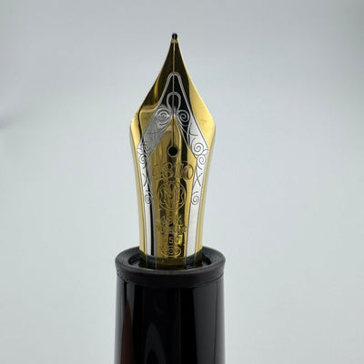 Montblanc Meisterstück No. 149 Fountain Pen 18K Gold Medium Nib Serviced w/Box