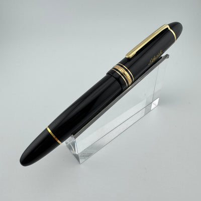 Montblanc Meisterstück No. 149 Fountain Pen 18K Gold Medium Nib Serviced w/Box