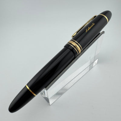 Montblanc Meisterstück No. 149 Fountain Pen 18K Gold Medium Nib Serviced w/Box