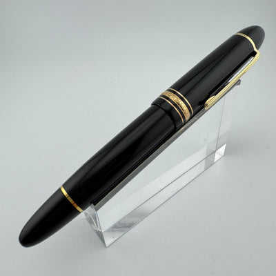 Montblanc Meisterstück No. 149 Fountain Pen 18K Gold Medium Nib Serviced w/Box