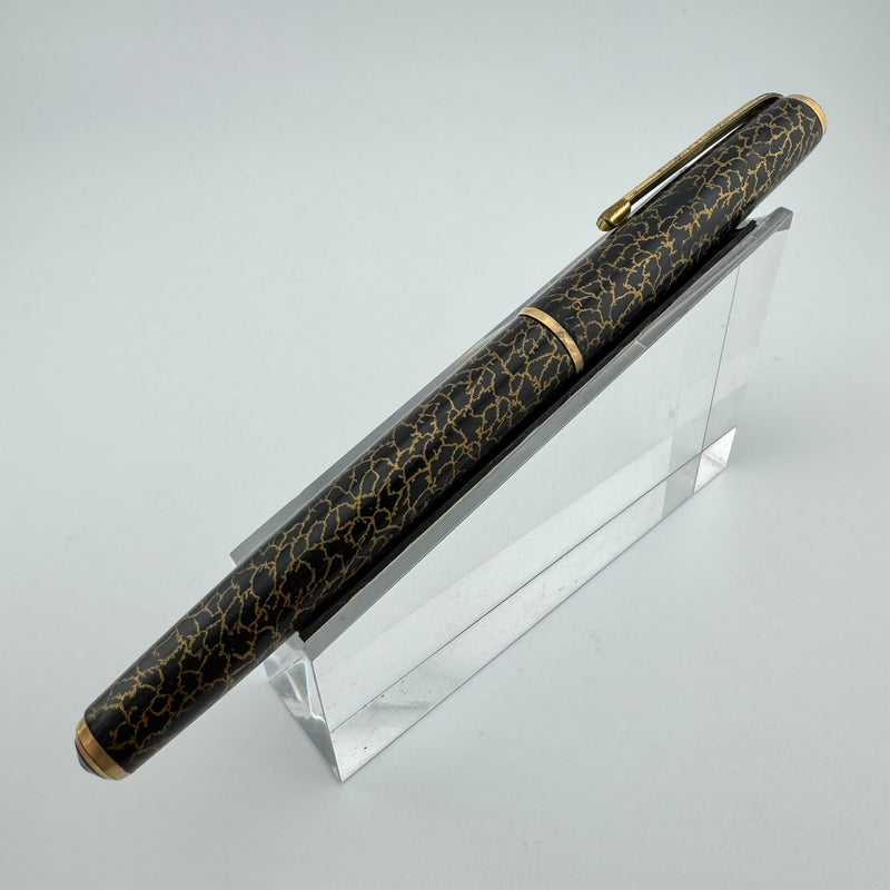 Pilot Super 200 Maki-e Dragonfly Wing Fountain Pen 14K Gold Fine Nib Unrestored