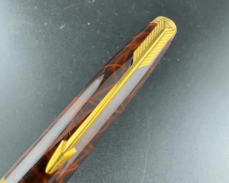 Parker 75 Thuya Lacquer Fountain Pen 18K Gold M Nib