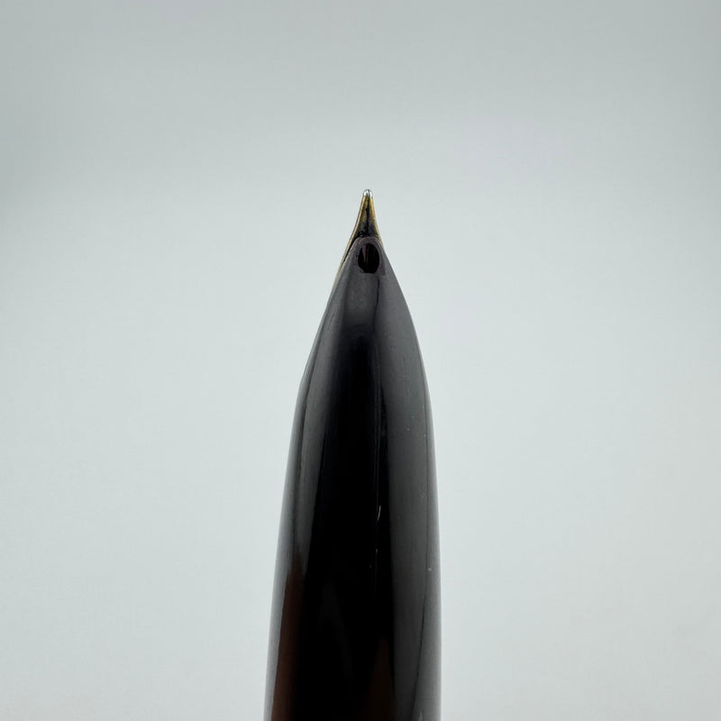 Pilot S80-V Black Resin Fountain Pen 14K Gold Extra-Fine Nib 1964