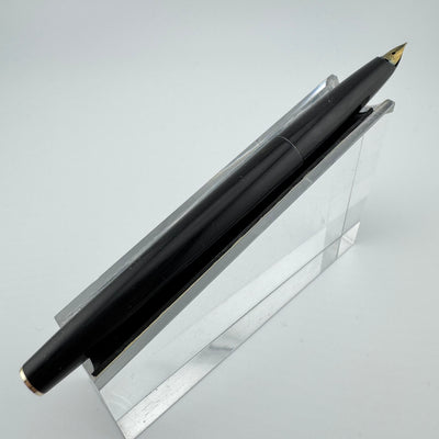 Pilot S80-V Black Resin Fountain Pen 14K Gold Extra-Fine Nib 1964