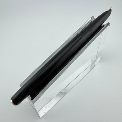 Pilot S80-V Black Resin Fountain Pen 14K Gold Extra-Fine Nib 1964