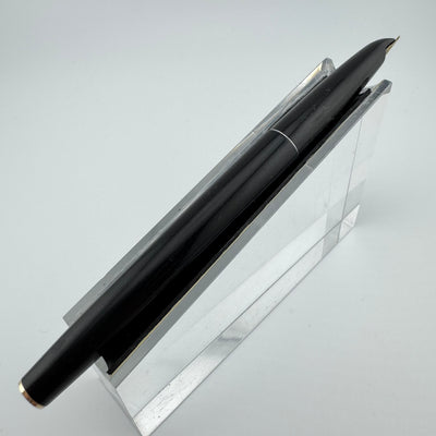 Pilot S80-V Black Resin Fountain Pen 14K Gold Extra-Fine Nib 1964