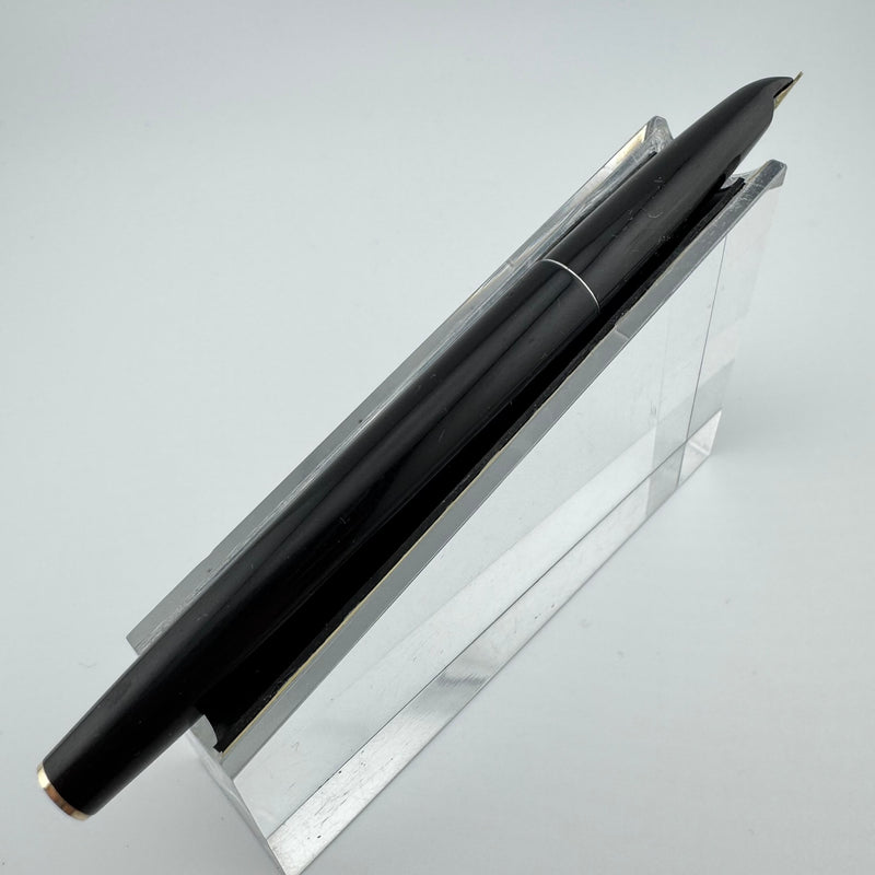 Pilot S80-V Black Resin Fountain Pen 14K Gold Extra-Fine Nib 1964