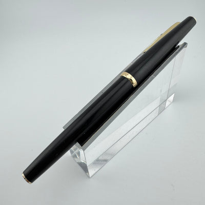 Pilot S80-V Black Resin Fountain Pen 14K Gold Extra-Fine Nib 1964