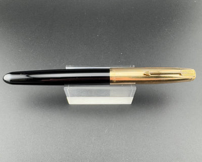 Parker 51 Aerometric Gold Filled Cap Fountain Pen 14K Gold F Nib