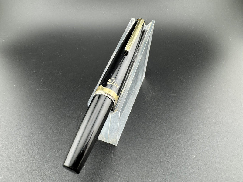 Pilot Elite Pocket Fountain Pen 14K Gold Fine Nib Sept 1976