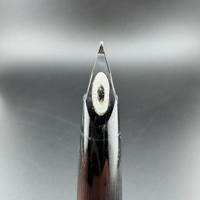 Montblanc No. 220 Brushed Resin Fountain Pen 14K Gold Fine Nib Serviced