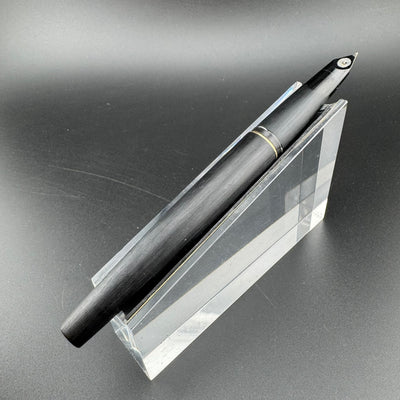 Montblanc No. 220 Brushed Resin Fountain Pen 14K Gold Fine Nib Serviced