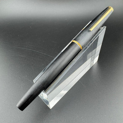 Montblanc No. 220 Brushed Resin Fountain Pen 14K Gold Fine Nib Serviced