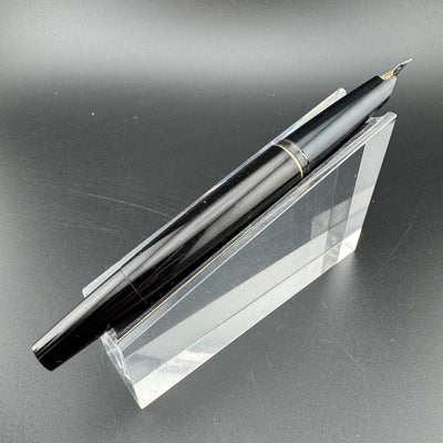 Montblanc No. 320 Black Resin Fountain Pen 14K Gold Extra-Fine Nib Serviced