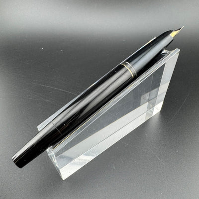 Montblanc No. 320 Black Resin Fountain Pen 14K Gold Extra-Fine Nib Serviced