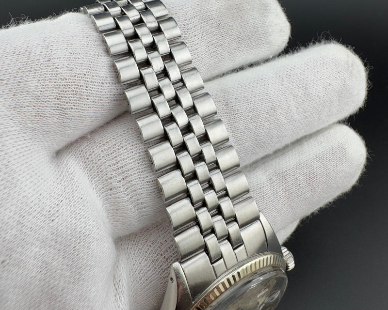 Rolex Datejust Ref. 1601 Silver Mosaic Dial Men&