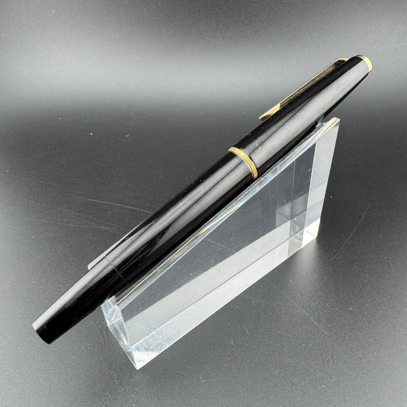 Montblanc No. 320 Black Resin Fountain Pen 14K Gold Extra-Fine Nib Serviced
