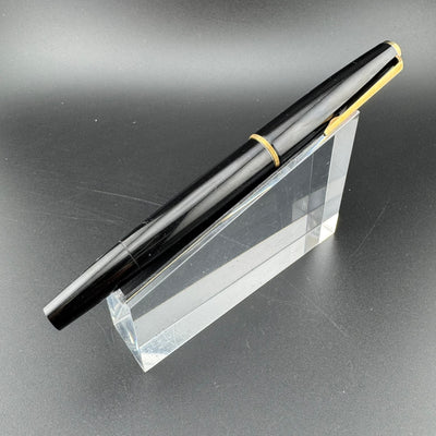 Montblanc No. 320 Black Resin Fountain Pen 14K Gold Extra-Fine Nib Serviced