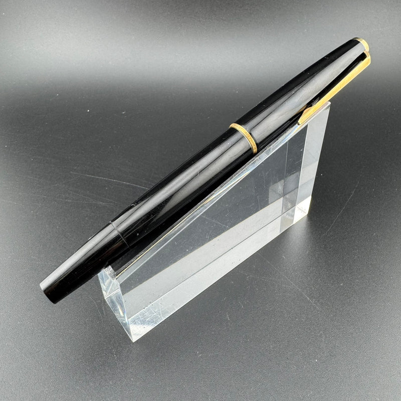 Montblanc No. 320 Black Resin Fountain Pen 14K Gold Extra-Fine Nib Serviced