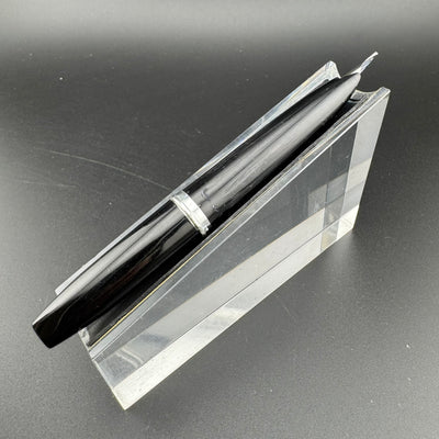 Platinum Black & Silver Pocket Fountain Pen GP Steel Extra-Fine Nib