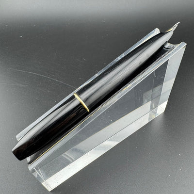 Platinum Silver & Black Pocket Fountain Pen GP Steel Extra-Fine Nib