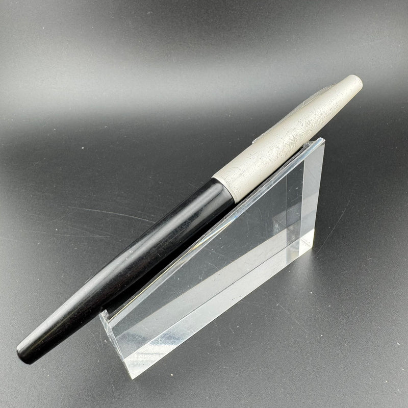 Platinum Black & Silver Fountain Pen Steel Iridium Fine Nib