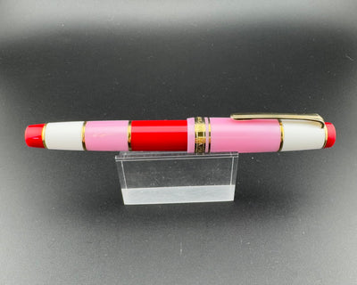 Sailor Pro Gear Millecolore Pink Fountain Pen 21K Gold H-MF Nib w/ Box