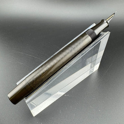 SY & Co "The Skee Pen" BCHR Ebonite Eyedropper Fountain Pen 14K Gold Flex Nib