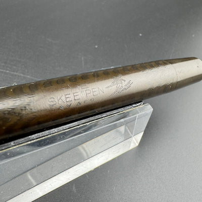 SY & Co "The Skee Pen" BCHR Ebonite Eyedropper Fountain Pen 14K Gold Flex Nib