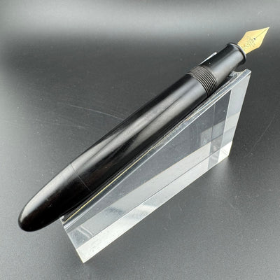 Steady Ebonite Eyedropper Fountain Pen 14K Gold Extra-Fine Nib