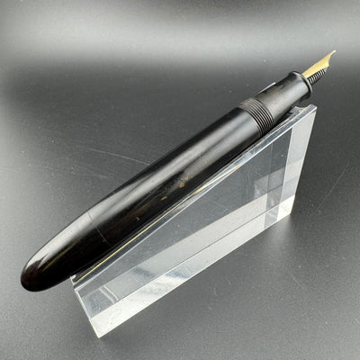 Steady Ebonite Eyedropper Fountain Pen 14K Gold Extra-Fine Nib