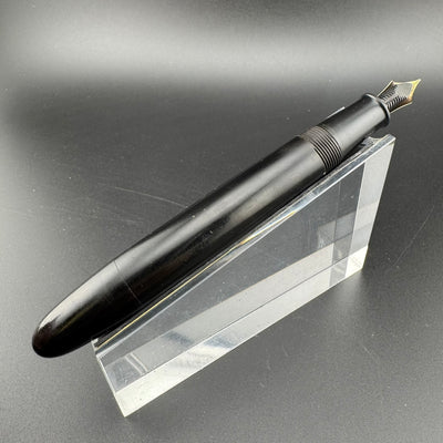 Steady Ebonite Eyedropper Fountain Pen 14K Gold Extra-Fine Nib