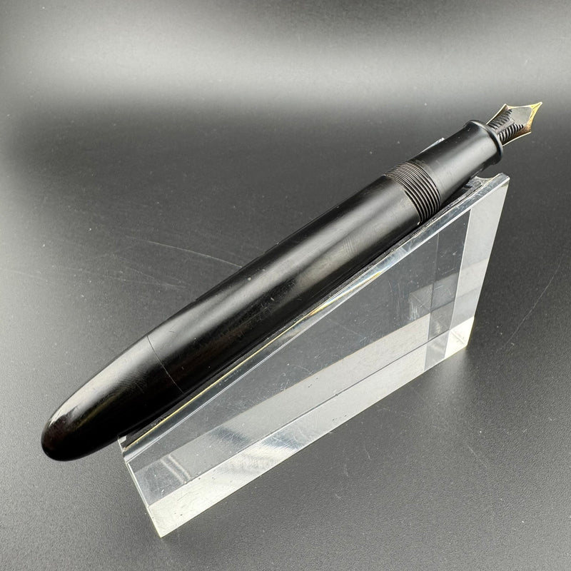 Steady Ebonite Eyedropper Fountain Pen 14K Gold Extra-Fine Nib