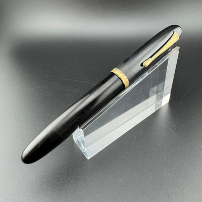 Steady Ebonite Eyedropper Fountain Pen 14K Gold Extra-Fine Nib