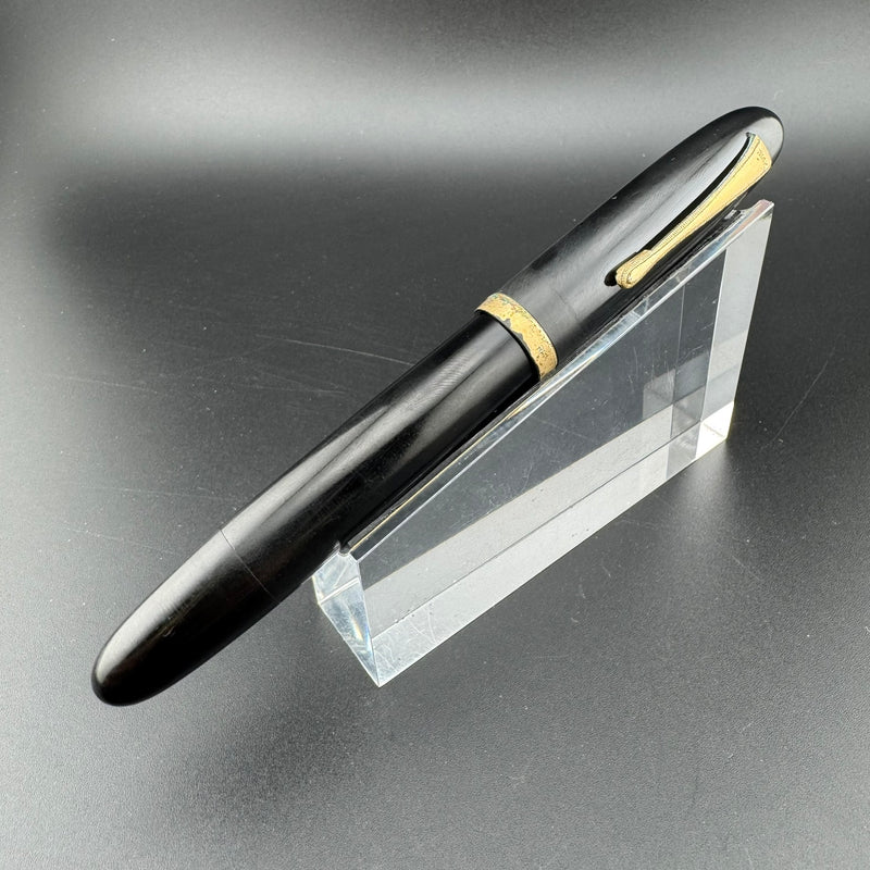 Steady Ebonite Eyedropper Fountain Pen 14K Gold Extra-Fine Nib