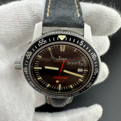 Sinn 403 EZM2 GSG9 Hydro Quartz Men's Saturation Dive Watch w/Box