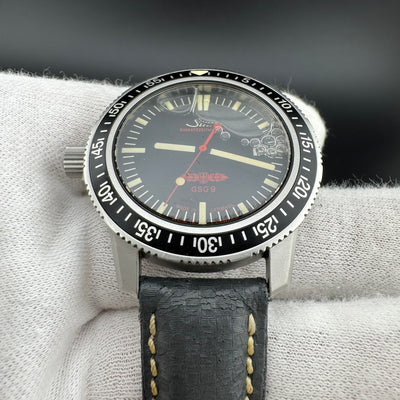 Sinn 403 EZM2 GSG9 Hydro Quartz Men's Saturation Dive Watch w/Box