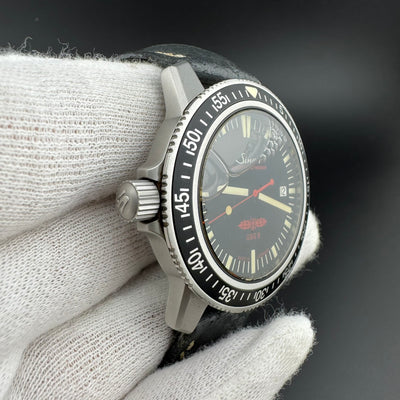 Sinn 403 EZM2 GSG9 Hydro Quartz Men's Saturation Dive Watch w/Box