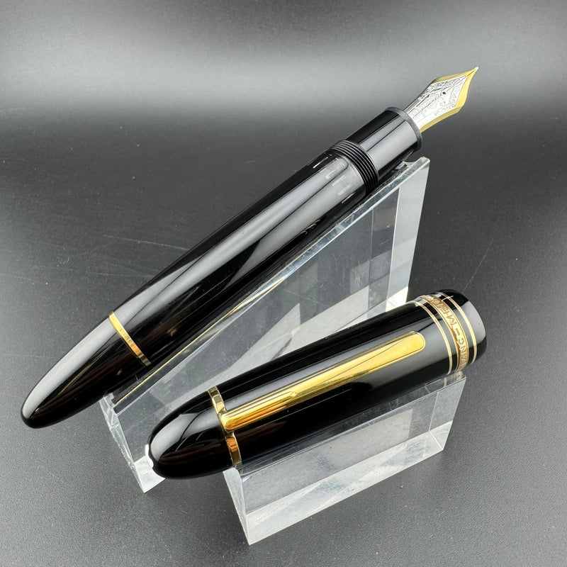 Montblanc Meisterstück No. 149 Fountain Pen 18K Gold Extra-Fine Nib Serviced