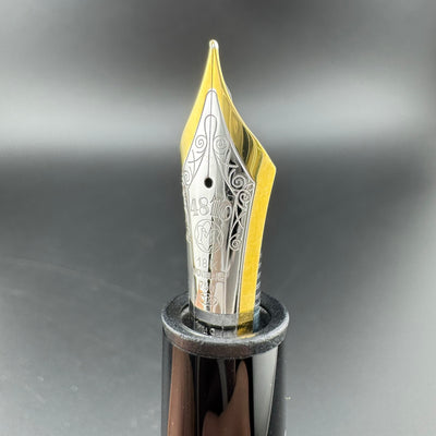 Montblanc Meisterstück No. 149 Fountain Pen 18K Gold Extra-Fine Nib Serviced