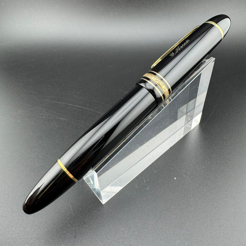 Montblanc Meisterstück No. 149 Fountain Pen 18K Gold Extra-Fine Nib Serviced