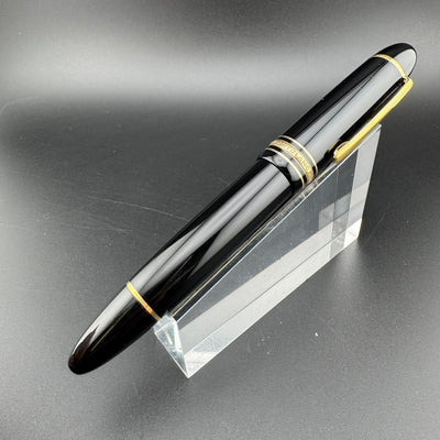 Montblanc Meisterstück No. 149 Fountain Pen 18K Gold Extra-Fine Nib Serviced