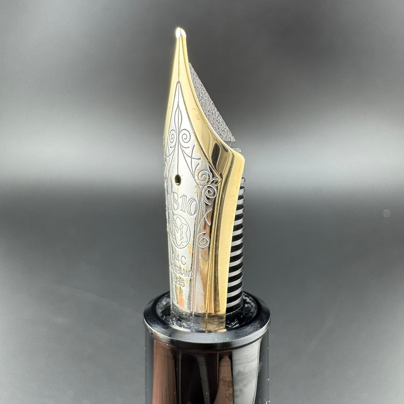 Montblanc Meisterstück No. 149 Fountain Pen 14C Gold Fine Nib Serviced