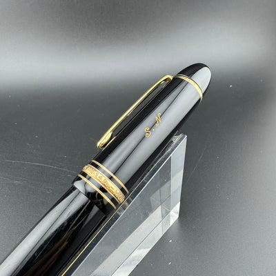 Montblanc Meisterstück No. 149 Fountain Pen 14C Gold Fine Nib Serviced