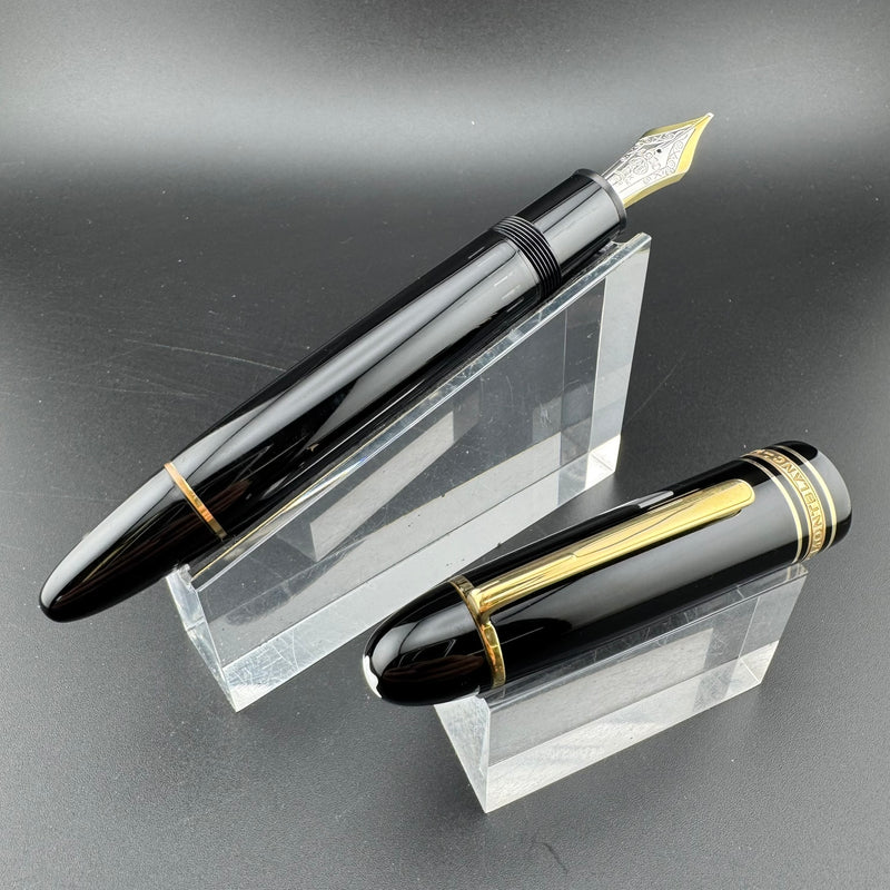 Montblanc Meisterstück No. 149 Fountain Pen 18K Gold Broad Nib Serviced