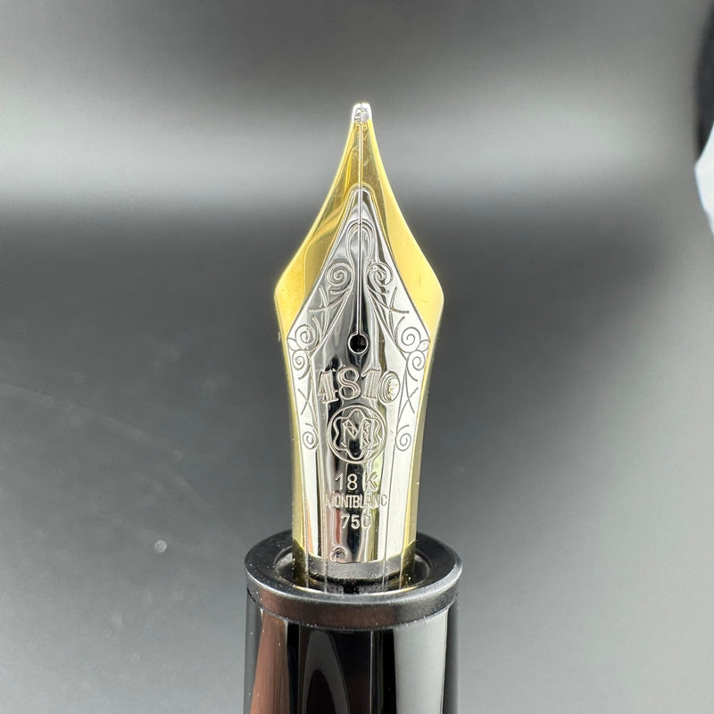 Montblanc Meisterstück No. 149 Fountain Pen 18K Gold Broad Nib Serviced